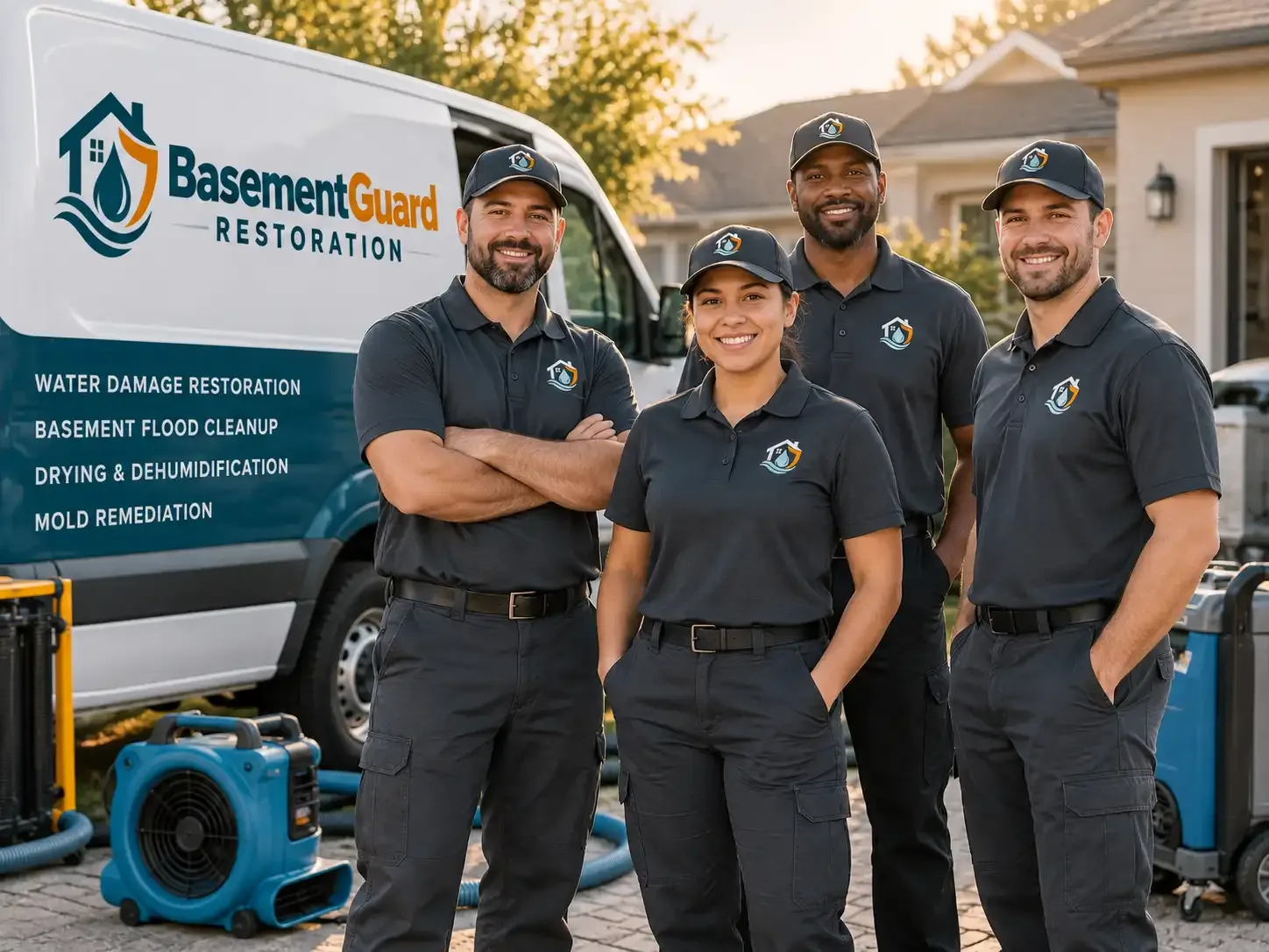 Basement Water Damage Restoration company in Long Lake, SD